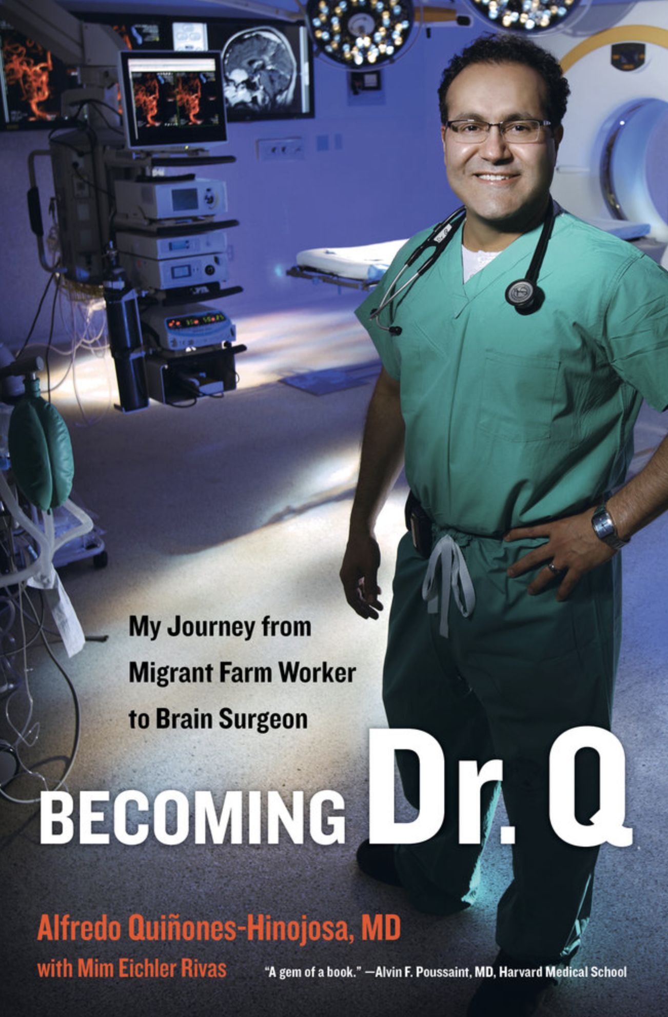 Book cover image Becoming Dr Q