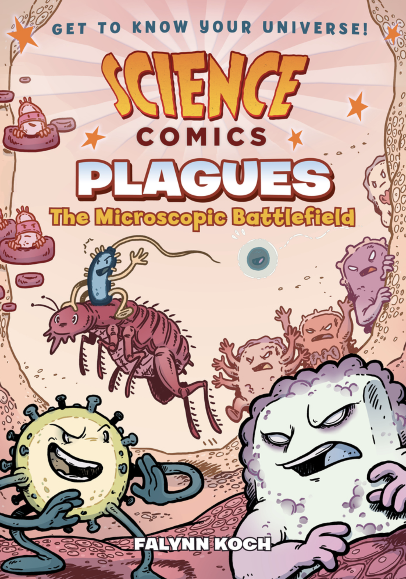 Book Cover Science Comics Plagues